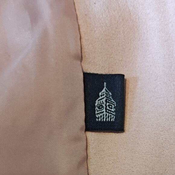 New London Fog Jacket Women's M Pink Rose Megan Coat Faux Fur Collar Zip Closure - Picture 12 of 14